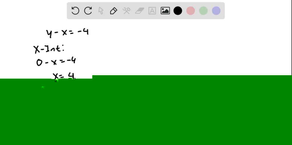 solved-find-the-intercepts-for-each-equation-x-y-4