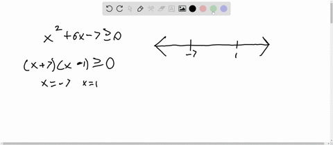 solve-each-quadratic-inequality-graph-the-solution-set-and-write-the-solution-in-interval-notation-x