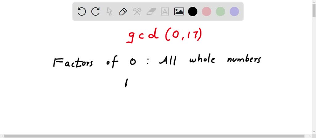 SOLVED: Find The Greatest Common Divisor Of 91 And 287 By Using Euclidean Algorithm