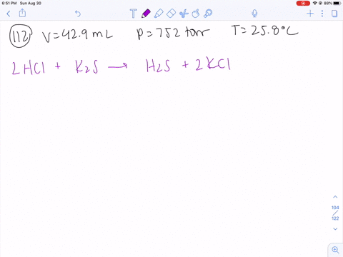 when-hydrochloric-acid-is-poured-over-potassium-sulfide-429-mathrmml-of-hydrogen-sulfide-gas-is-pr-3