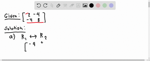 use-elementary-row-operations-to-reduce-the-given-matrix-to-row-echelon-form-and-hence-determine-the