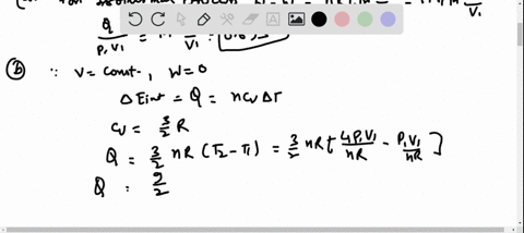 entropy-suppose-100-mathrmmol-of-a-monatomic-ideal-gas-is-taken-from-initial-pressure-p_1-and-volume
