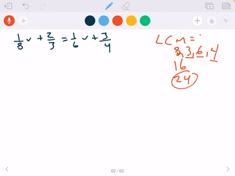 solve-each-equation-frac18-vfrac23frac16-vfrac34