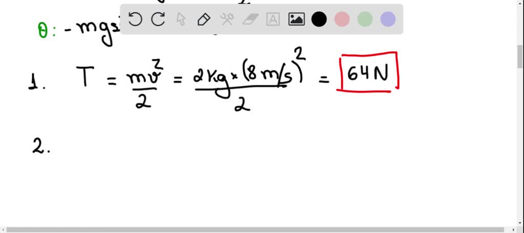 3. The bob of a pendulum is shown in the figure. The … - SolvedLib