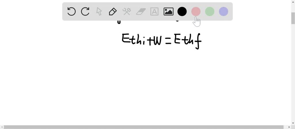 SOLVED:Draw a first-law bar chart (see Figure 17.14 ) for the gas ...