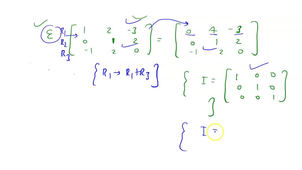 Finding An Elementary Matrix In Exercises 9-12 Let A, B, And C Be A=[ 1 ...