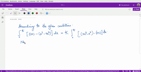 Solved Let F And G Be Continuous Function On A Leq X Leq B And Set P X Max F X G X And Q X Min F X G X Then The Area Bounded By The Curves Y P X Y Q X And