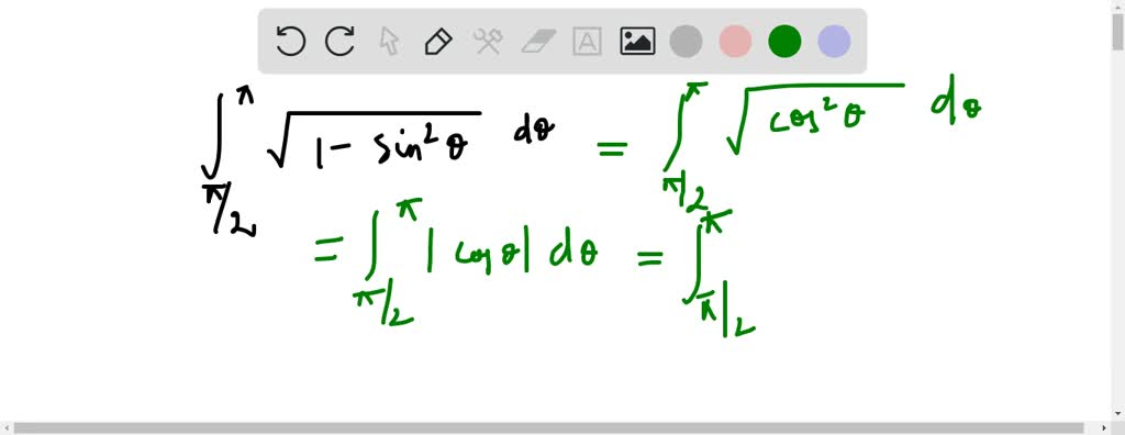 Solvedevaluate Each Integral In Exercises 63 70 By Eliminating The Square Root ∫π 2π √1 Sin
