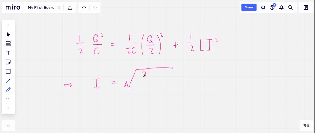 solved-a-capacitor-in-a-series-l-c-circuit-has-an-initial-charge-q