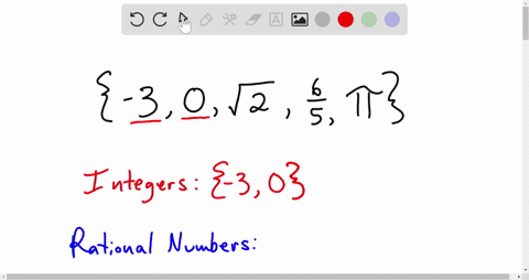 name-the-integers-and-the-rational-numbers-in-the-set-left-30-sqrt2-frac65-piright-cdot