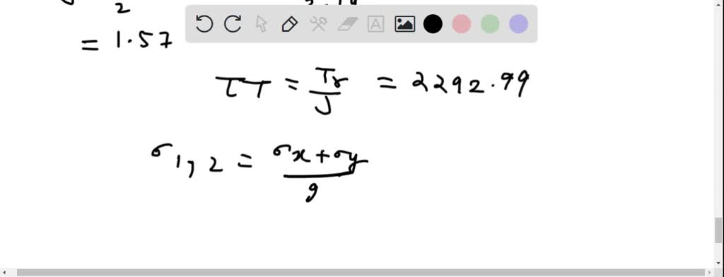 A Lb Vertical Force Is Applied At D To A Gear Attached To The Solid In Diameter Shaft A