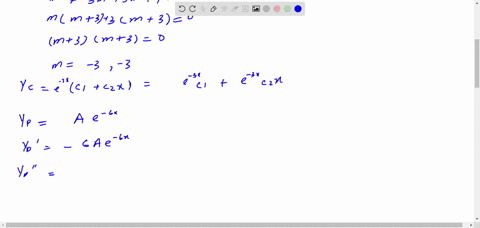 solve-the-initial-value-problems-in-exercise-fracd2-yd-x26-fracd-yd-x9-y27-e-6-x-quad-y0-2-quad-ypri