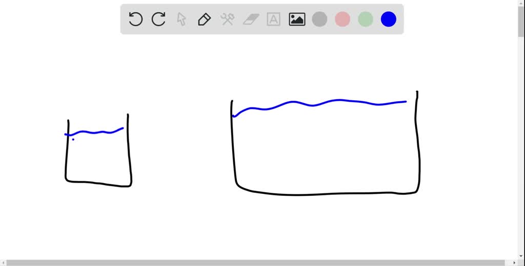 SOLVEDThe same amount of heat flows into two different buckets of