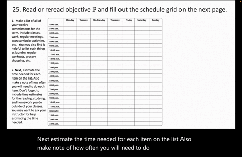read-or-reread-objective-mathbbf-and-fill-out-the-schedule-grid-on-the-next-page