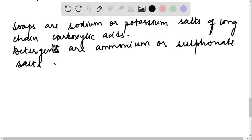 SOLVEDDistinguish between soaps and detergents. How do they interact