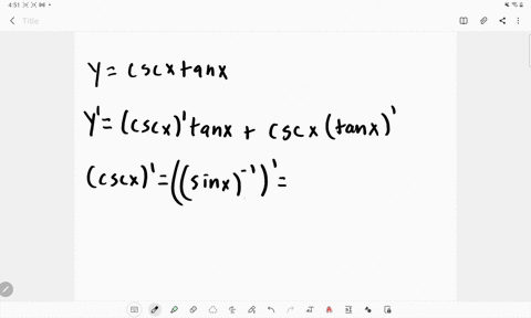 find-d-y-d-x-ycsc-x-tan-x
