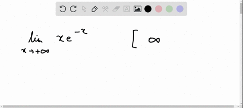 find-the-limit-lim-_x-rightarrowinfty-x-e-x