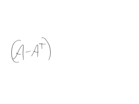 if-a-and-b-are-arbitrary-n-times-n-matrices-which-of-the-matrices-must-be-symmetric-a-at