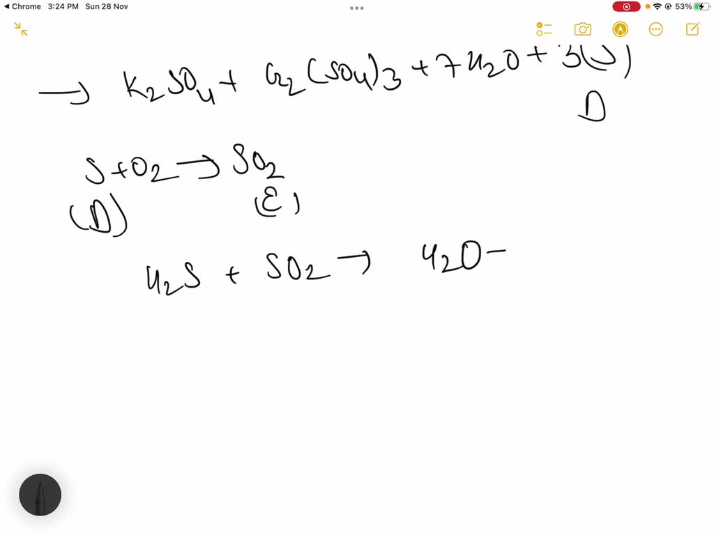 SOLVED:A white substance (A) reacts with dilute H2 SO4 to produce a ...