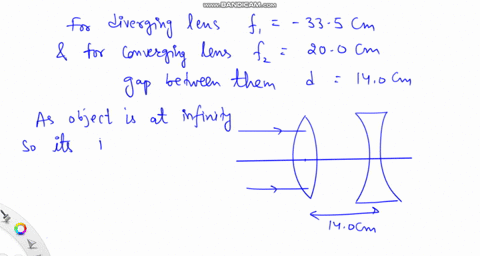 ii-a-diverging-lens-with-f-335-mathrmcm-is-placed-140-mathrmcm-behind-a-converging-lens-with-f200-2