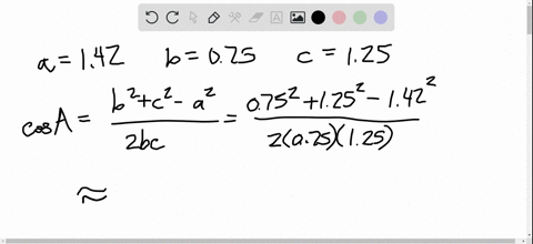 using-the-law-of-cosines-use-the-law-of-cosines-to-solve-the-triangle-round-your-answers-to-two-de-4