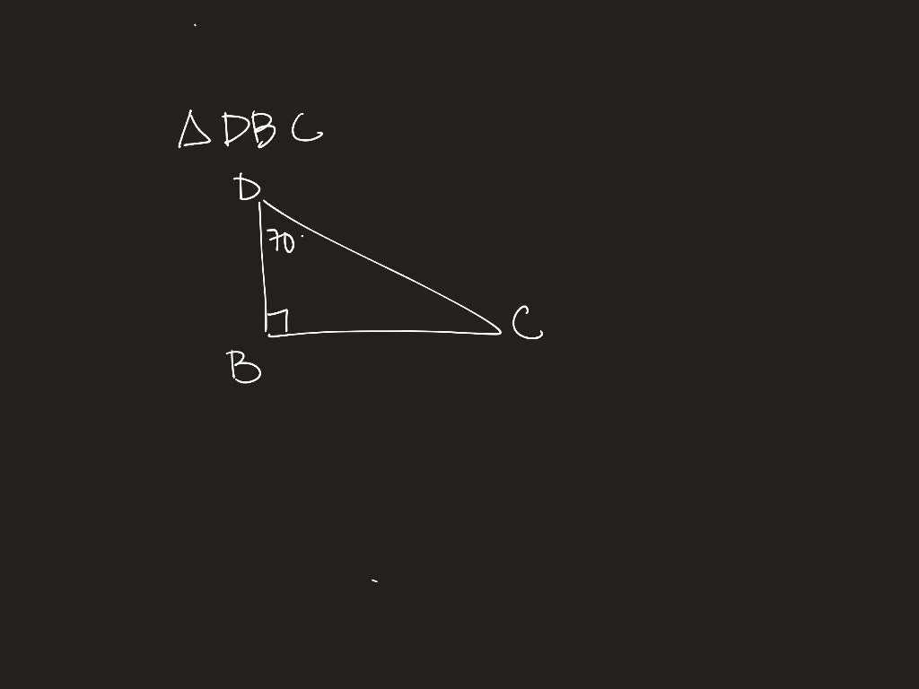 Solvedclassify Each Triangle By Its Angle Measures D B C 0309
