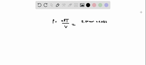 calculate-the-pressure-in-atmospheres-of-200-moles-of-helium-gas-in-a-100-l-container-at-27circ-math