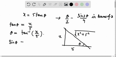 if-x5-tan-theta-write-the-expression-fractheta2-fracsin-2-theta4-in-terms-of-just-x