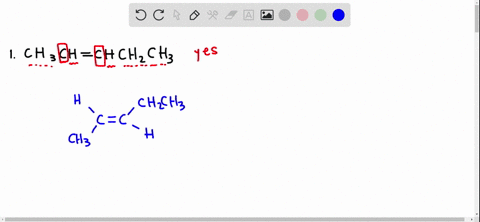 a-which-of-the-following-compounds-can-exist-as-cis-trans-isomers-b-for-those-compounds-draw-and-lab
