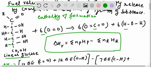 is-the-fuel-value-of-glucose-in-the-linear-form-the-same-as-that-in-the-cyclic-form