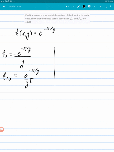 find-the-second-order-partial-derivatives-of-the-function-in-each-case-show-that-the-mixed-partia-15