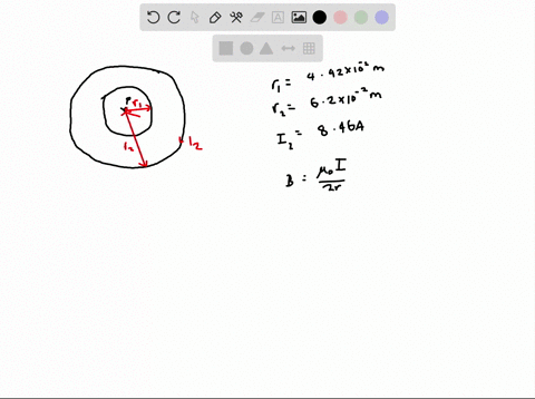 two-concentric-circular-wire-loops-in-the-same-plane-each-carry-a-current-the-larger-loop-has-a-cu-2