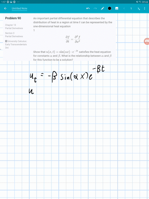 an-important-partial-differential-equation-that-describes-the-distribution-of-heat-in-a-region-at-ti