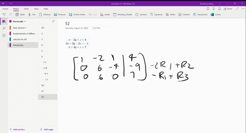 use-row-operations-on-an-augmented-matrix-to-solve-each-system-of-equations-round-to-nearest-thou-48