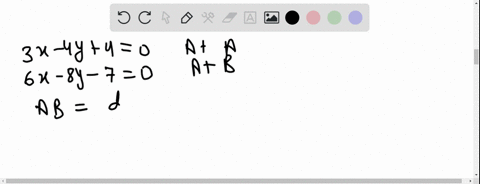 the-lines-3-x-4-y40-and-6-x-8-y-70-are-tangents-to-the-same-circle-the-radius-of-this-circle-is
