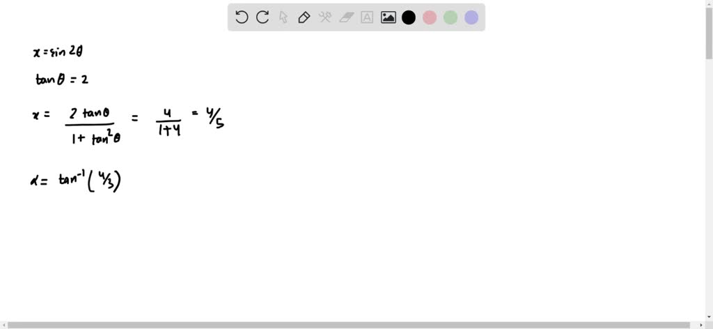 SOLVED:If x=1-tanθand y=secθthe Cartesian equation given by eliminating ...