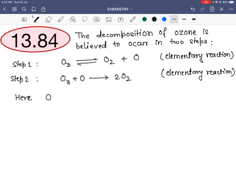 the-decomposition-of-ozone-is-believed-to-occur-in-two-steps-mathrmo_3-rightleftharpoons-mathrmo_2ma