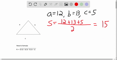 find-the-area-of-each-triangle-round-answers-to-two-decimal-places-a12-quad-b13-quad-c5