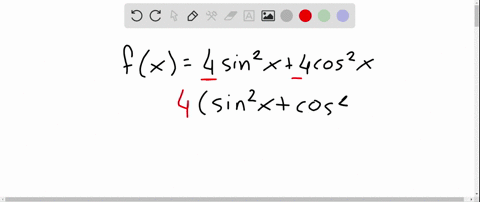 find-the-derivative-of-each-function-fx4-sin-2-x4-cos-2-x