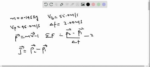 force-of-a-baseball-swing-a-baseball-has-mass-0145-mathrmkg-a-if-the-velocity-of-a-pitched-ball-has