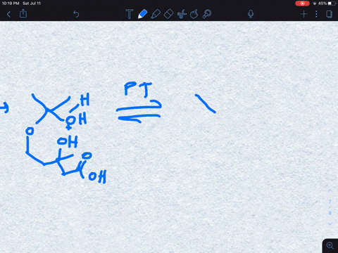 the-following-reaction-involves-a-hydrolysis-followed-by-an-intramolecular-nucleophilic-acyl-substit