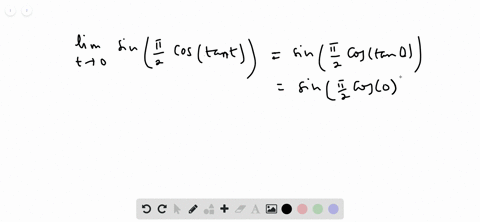 find-the-limits-are-the-functions-continuous-at-the-point-being-approached-lim-_t-rightarrow-0-sin-3