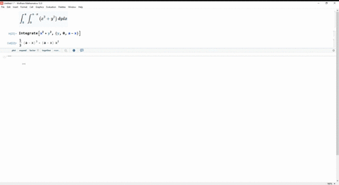 use-a-computer-algebra-system-to-evaluate-the-iterated-integral-int_0a-int_0a-xleftx2y2right-d-y-d-x
