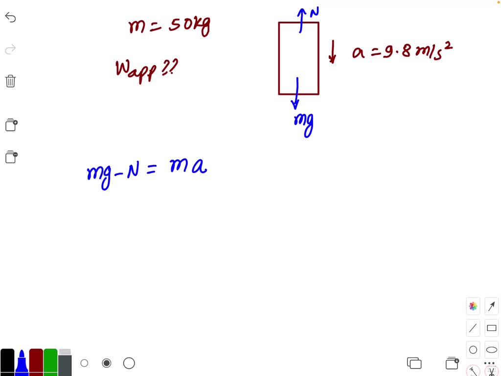 solved-a-boy-of-50-kg-is-in-a-lift-moving-down-with-an-acceleration-9-8