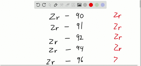zirconium-consists-of-five-primary-isotopes-of-mass-numbers-and-abundances-shown-below-beginarrayllm