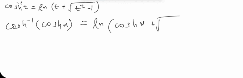 show-that-cosh-1cosh-xx-by-using-the-formula-cosh-1-tln-tsqrtt2-1-and-by-considering-the-cases-x-geq
