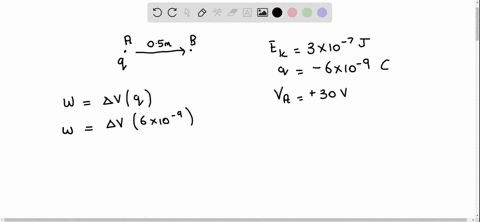 an-object-with-charge-q-600-times-10-9-c-is-placed-in-a-region-of-uniform-electric-field-and-is-rele