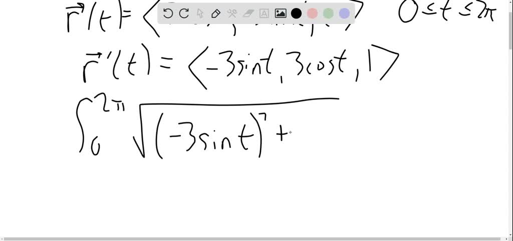 Solved Find The Arc Length Function For The Helix 𝐫 T 3 Cost 3 Sint 4 T T ≥0