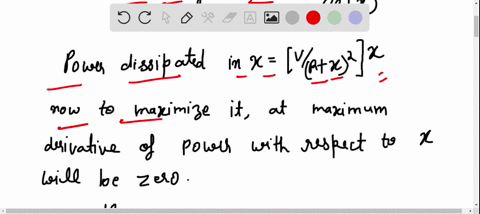 consider-the-circuit-drawn-in-the-figure-calculate-the-value-of-the-resistance-x-for-maximum-power-d