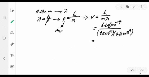 a-approximately-how-fast-should-an-electron-move-so-it-has-a-wavelength-that-makes-it-useful-to-meas
